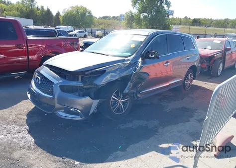 2018 Infiniti Qx60 из США, поврежденный, VIN 5N1DL0MN4JC500866